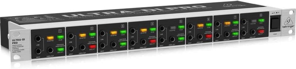 Behringer DI800 Ultra-DI Pro 8-Channel Active Direct Box