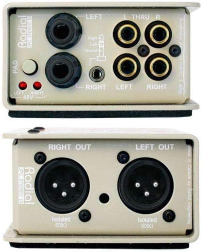 Radial Engineering R800 1026 JPC Laptop Direct Box 2-Channel Active