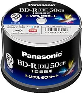 Panasonic LYSB01HJPZCLA-CMPTRACCS Blu-ray BD-R 50GB 4x Printable — main product image