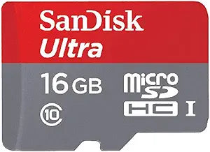 SanDisk FBA_SDSDQUA-016G Ultra 16GB MicroSD Card 80MB/s — main product image