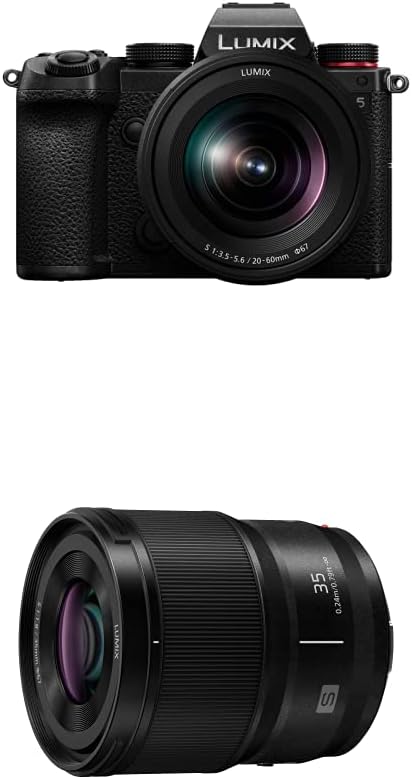 Panasonic LUMIX S5 Full Frame Mirrorless Camera - 4K 60P