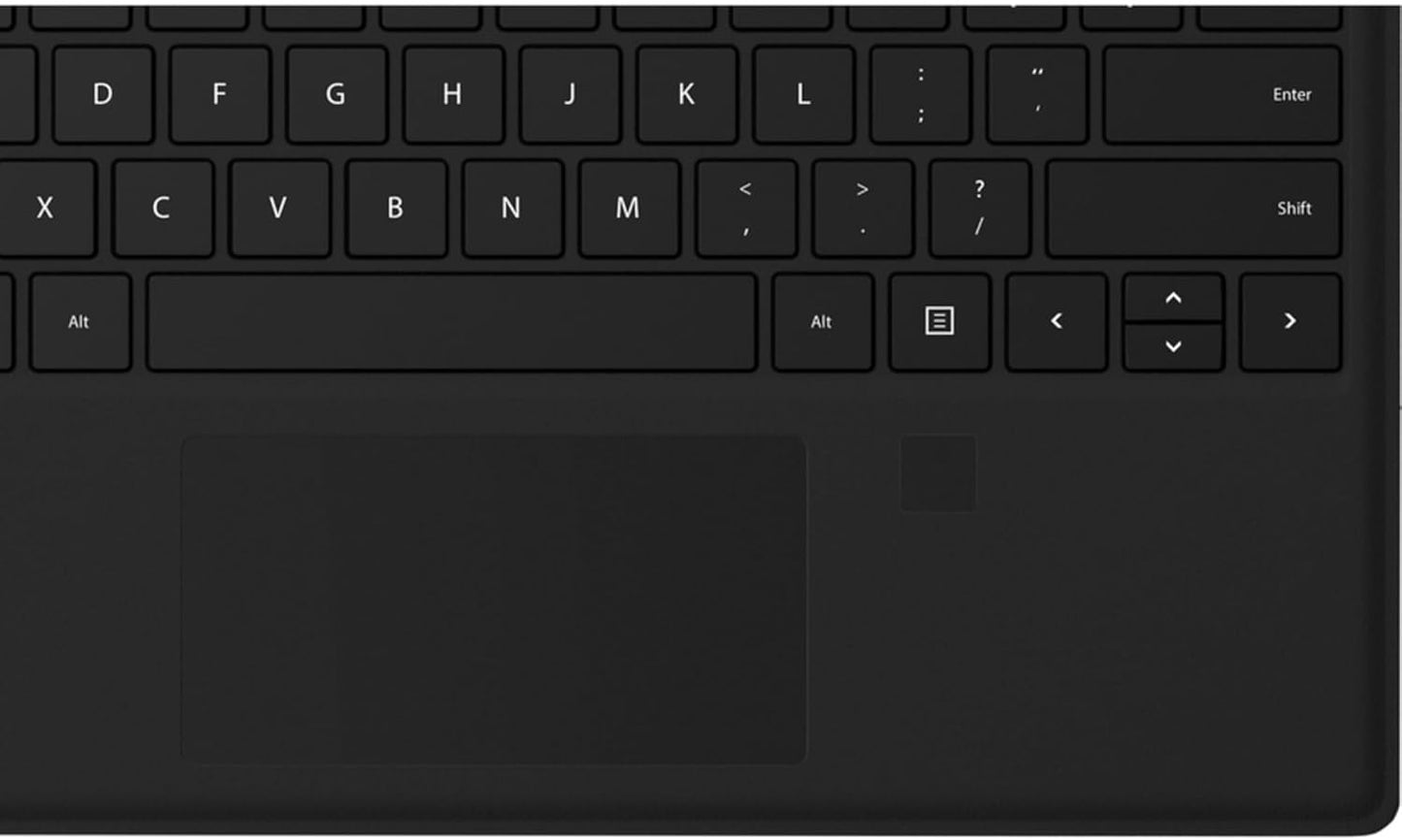 Microsoft Surface Pro Type Cover Fingerprint ID Black