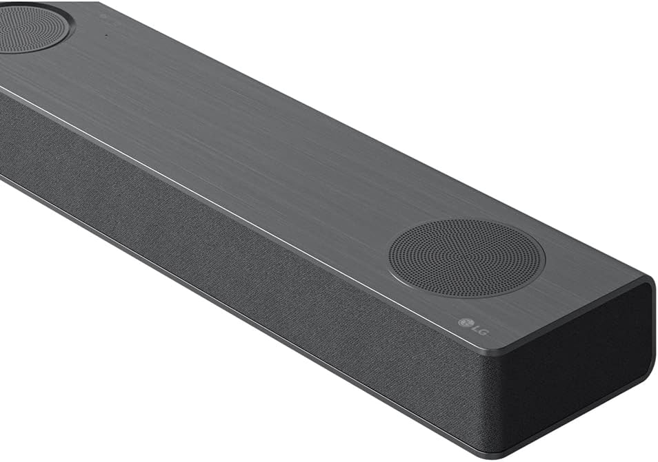 LG S80QR 5.1.3ch Soundbar: Dolby Atmos, Rear Speakers, Black
