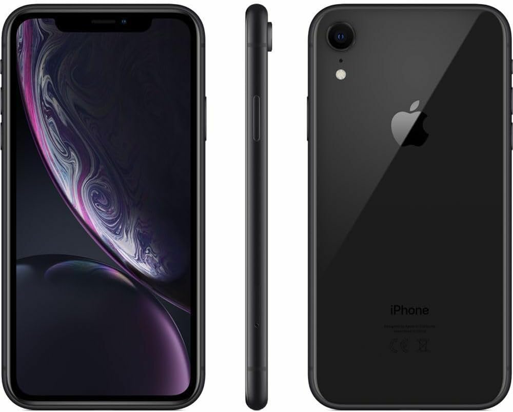 Apple iPhone XR Unlocked 64GB Black (Renewed)