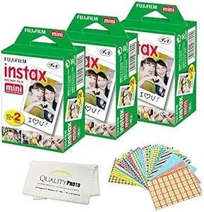 Fujifilm Mini Instant Film 60 Sheets + Accessories