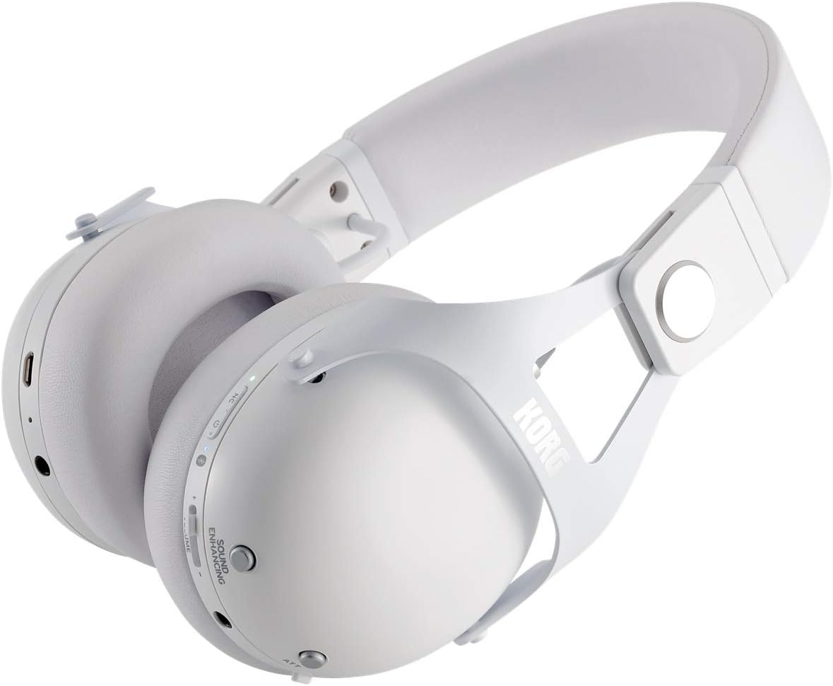 Korg NC-Q1 WT Smart Noise-Canceling DJ Headphones