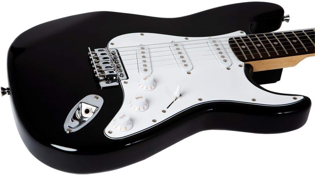 Monoprice Indo Series Electric Guitar Package - Black