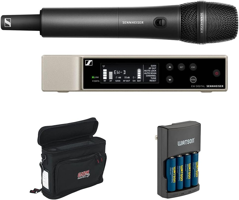 Sennheiser EW-D 835 Wireless Handheld Mic System Bundle