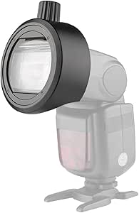 Godox S-R1 Speedlite Round Head Adapter