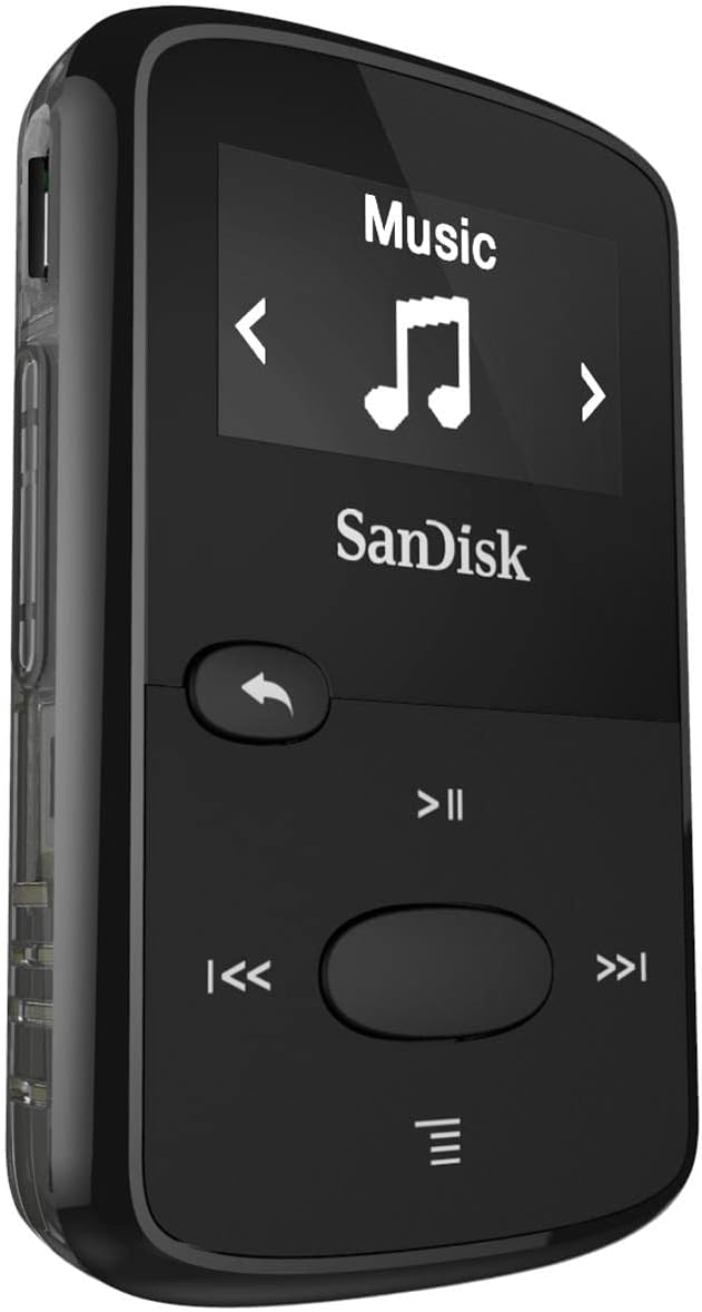 SanDisk SDMX26-008G-G46K Clip Jam 8GB MP3 Player - Black
