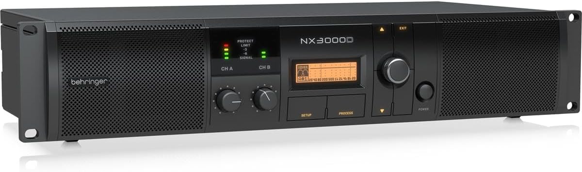 Behringer NX3000D Power Amplifier with DSP 3000W