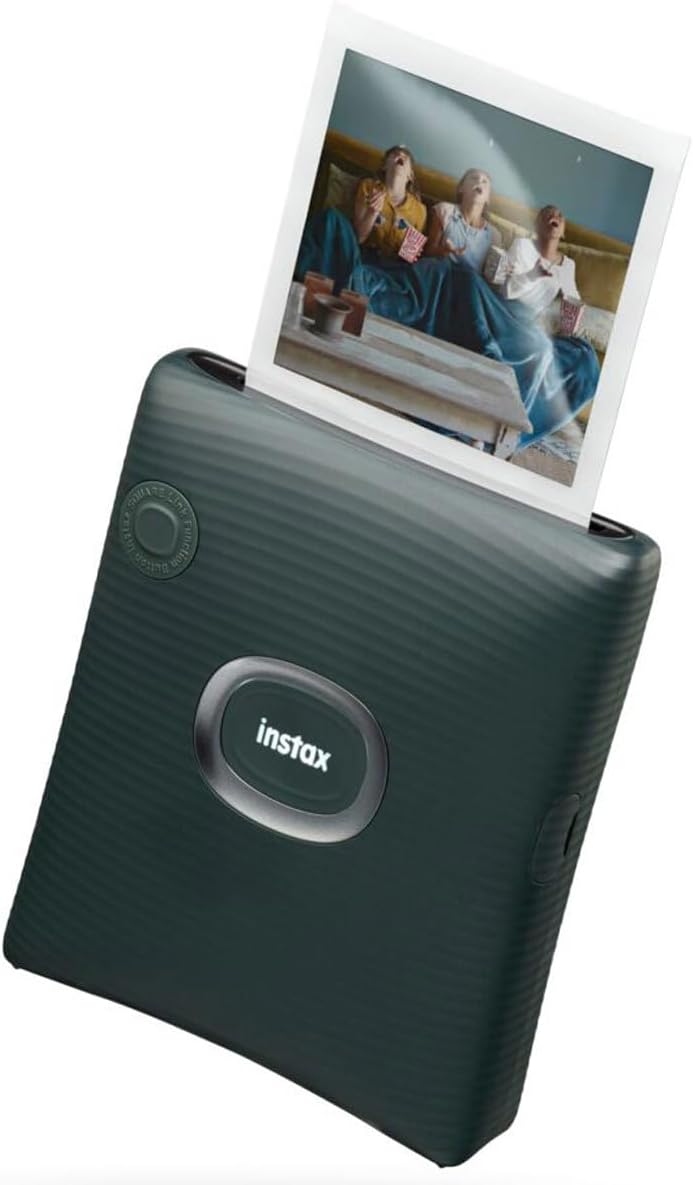 Fujifilm 16785559 Instax Square Link Smartphone Printer Green