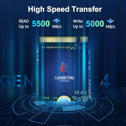 GAMERKING M.2 2230 NVMe SSD 2TB PCIe Gen 4.0 — main product image