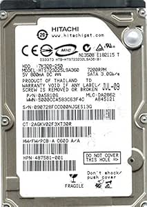 Hitachi HTS723225L9A360 TravelStar 250GB 7200RPM SATA HDD — main product image