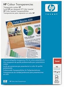 HP C2936A Transparency Film for Color Laserjet