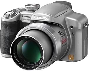 Panasonic DMC-FZ28 Silver 10.1MP Digital Camera 18x Zoom