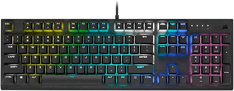 Corsair CH-910D018-NA-RV K60 RGB Pro Mechanical Gaming Keyboard (Renewed)