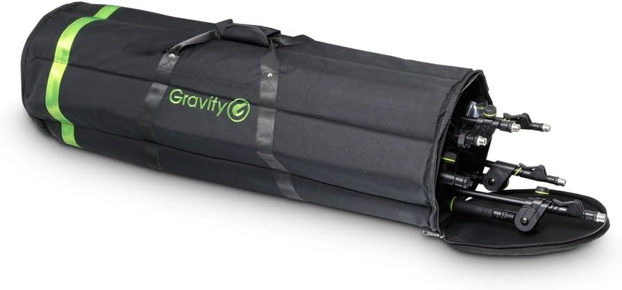 Gravity GBGMS6B Microphone Stand Transport Bag, Holds 6 Stands