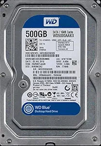 Western Digital WD5000AAKX-75U6AA0 500GB Hard Drive — main product image
