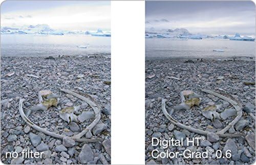 Tiffen 72HTCGND6 72MM Digital HT Grad ND 0.6 Titanium Filter