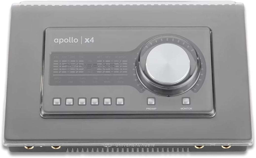 Decksaver DS-PC-APOLLOX4 Apollo X4 Audio Interface Cover