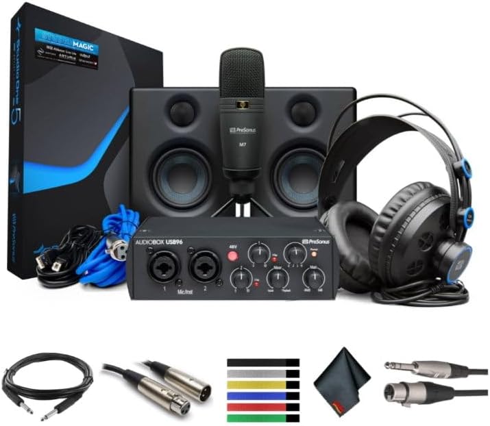PreSonus AudioBox 96 Studio Ultimate Recording Bundle