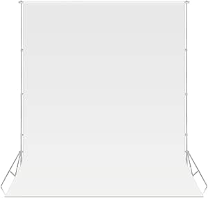 Neewer Neewer 5.25ft x 10ft White Backdrop Fabric