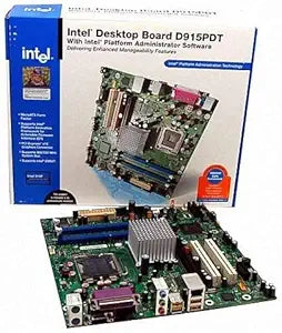 Intel LYSB001NZSMVU-CMPTRACCS D915PDTL S775 MATX Motherboard