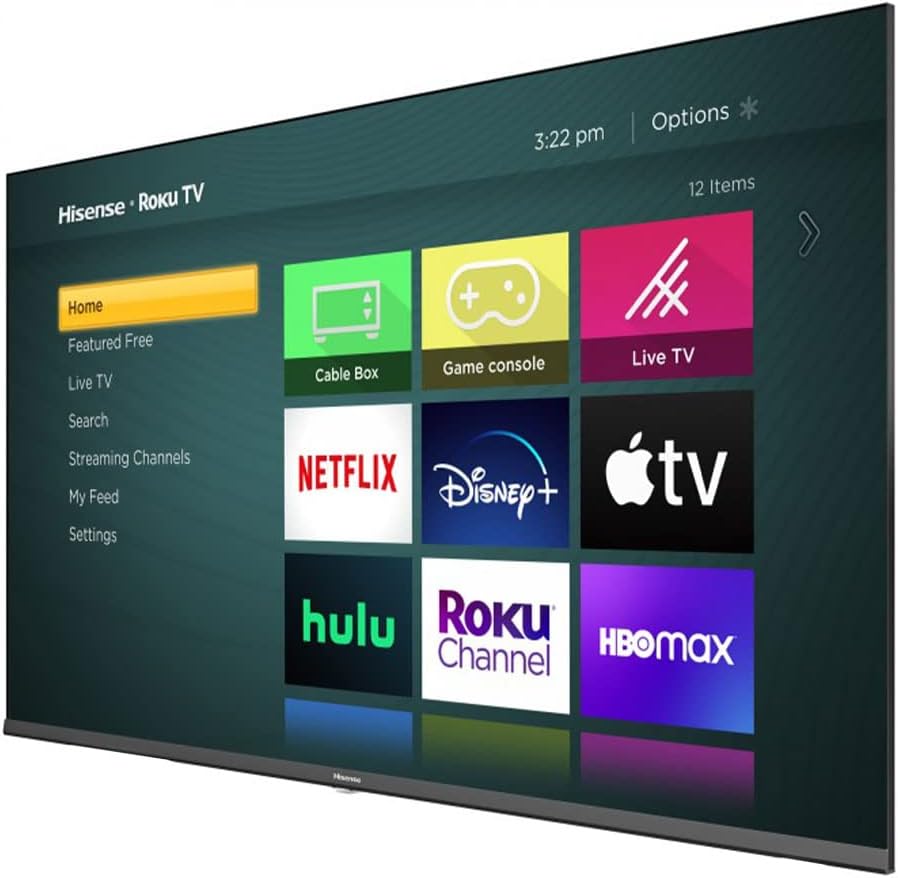 Hisense 32H4030F3 32-Inch Smart LED TV with Wall Mount, Renewed