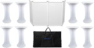 American DJ (8) Decor Cocktail Table+RFAAW Highboy Table DJ Facade
