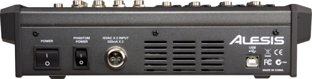 Alesis MultiMix 8 USB FX 8-Channel Compact Audio Mixer