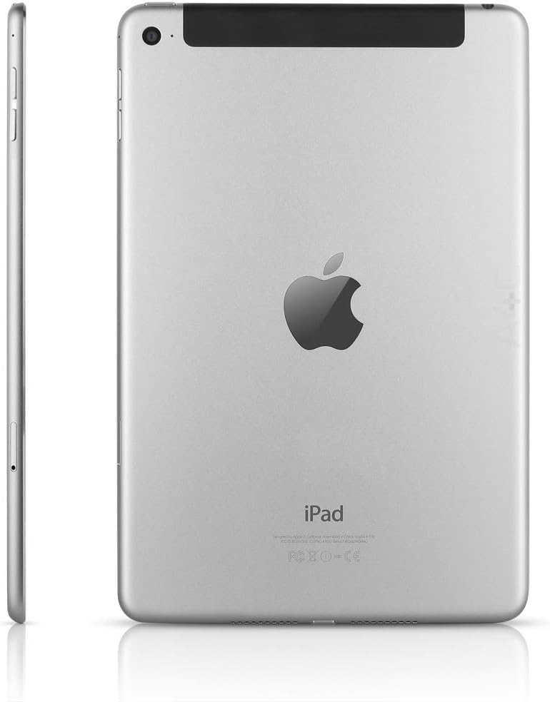 Apple A1538 iPad Mini 4, 128GB, Space Gray - WiFi (Renewed)