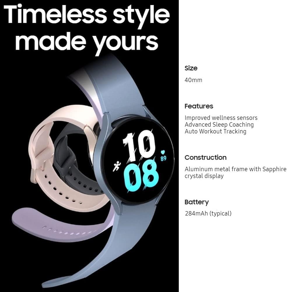 Samsung Galaxy Watch5 40mm LTE Smartwatch (Renewed)