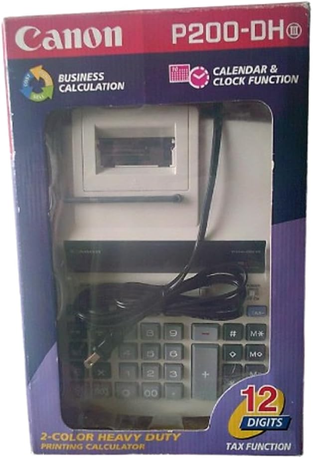 Canon P170-DH-3 Printing Calculator 2.3 Lines/Sec