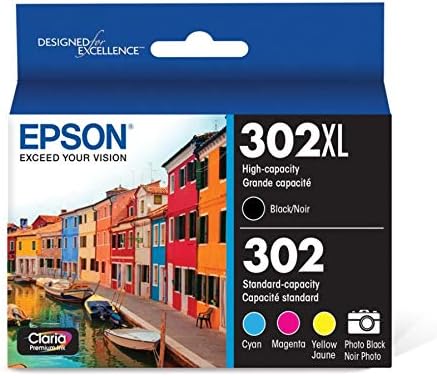 Epson T302XL-BCS Claria Premium Ink Cartridge Combo