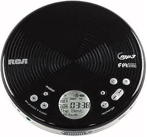 RCA RP2730 Portable CD Player MP3 FM Tuner