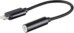 Monoprice 136444 Lightning to 3.5mm Audio Adapter — main product image