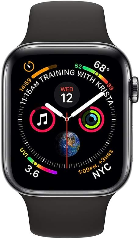 Apple Watch Series 4 44mm GPS + Cellular Renewed