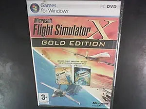 Microsoft EGC-00007 Flight Simulator X Gold Edition PC Game — main product image
