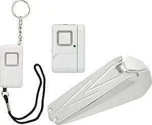 GE 45216 Personal Security Kit - Keychain, Doorstop, Window Alarm