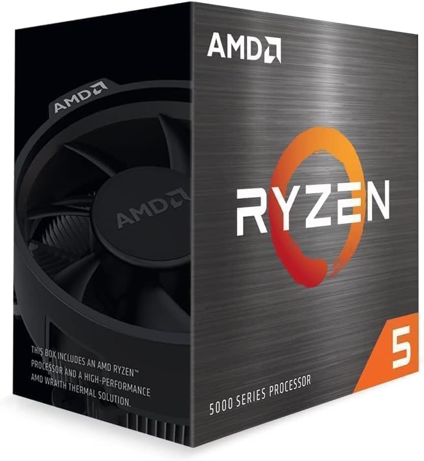 AMD Ryzen 5 5500 CPU with Wraith Stealth Cooler