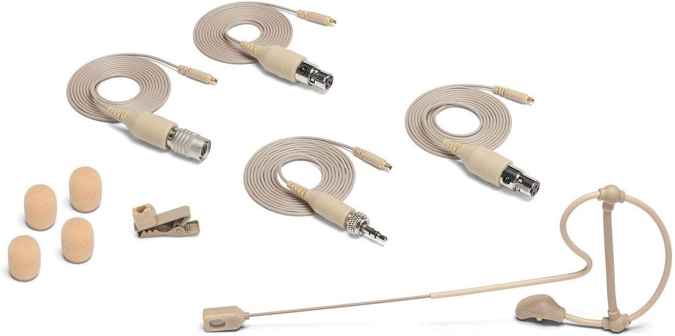 Samson SE60X Unidirectional Earset Microphone w/ Adaptor Cables
