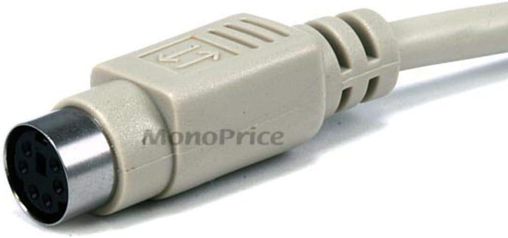 Monoprice 100095 PS/2 MDIN-6 Male to Female Extension Cable