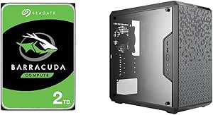 Cooler Master MasterBox Q300L Micro-ATX Tower + Seagate 2TB HDD