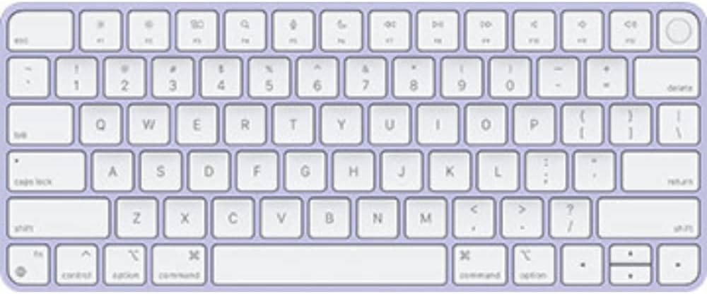 Apple MK293LL/A Magic Keyboard Touch ID Purple Renewed
