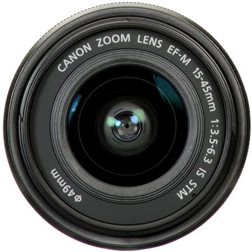 Canon 0572C002 EF-M 15-45mm STM Lens Kit (Renewed)