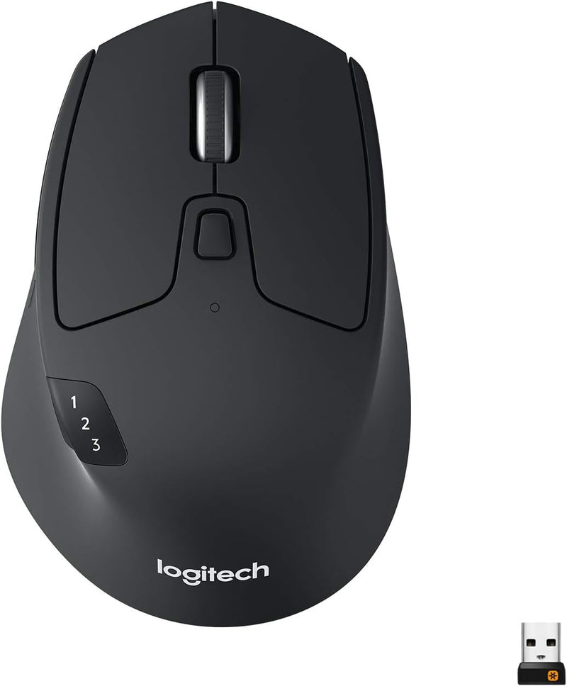 Logitech 910-006036 Triathlon Wireless Mouse: Multi-Device Bluetooth — main product image