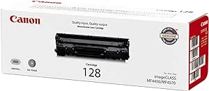 Canon 3500B001AA Genuine Toner Cartridge 128 Black