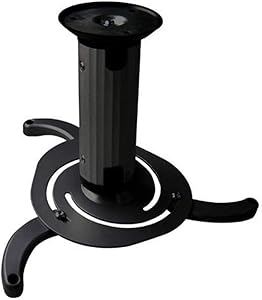 Monoprice 103874 Universal Projector Ceiling Mount (Black) — main product image
