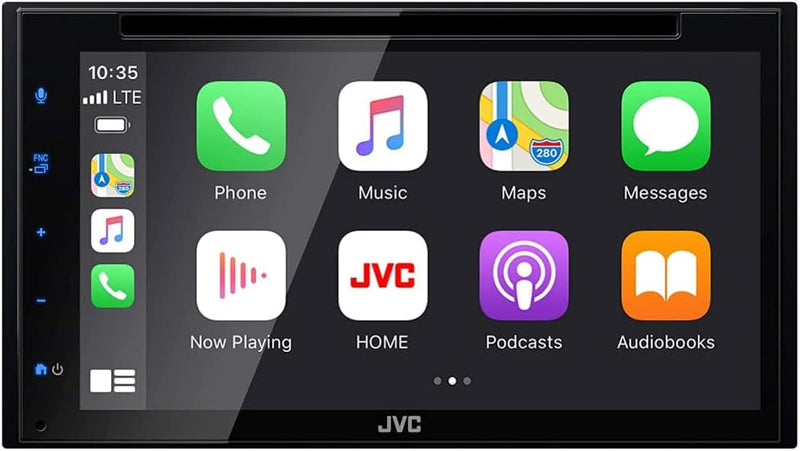 JVC KW-V660BT CarPlay Android Auto DVD Receiver — main product image